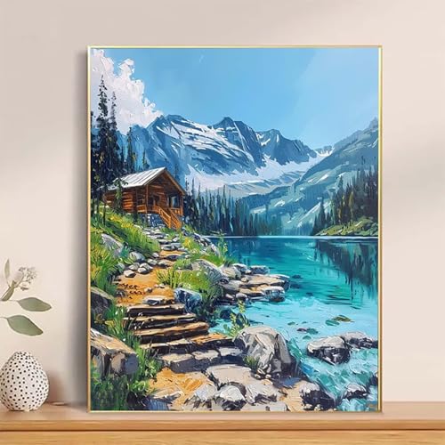 Malen Nach Zahlen Erwachsene Berg Malen Nach Zahlen Landschaft Paint by Numbers DIY Ölgemälde Set mit 3 Pinseln und Acrylfarbe Basteln Erwachsene für Zimmer Wanddeko, Geschenke 100 x 135 cm -hcj2504E2 Malen Nach Zahlen Erwachsene Berg Malen Nach Zahlen Landschaft Paint by Numbers DIY Ölgemälde Set mit 3 Pinseln und Acrylfarbe Basteln Erwachsene für Zimmer Wanddeko, Geschenke 100 x 135 cm -hcj2504E2 von HCJUTFOU