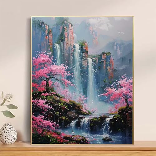 Malen Nach Zahlen Erwachsene Fallen Malen Nach Zahlen Kirschblüten Paint by Numbers DIY Ölgemälde Set mit 3 Pinseln und Acrylfarbe Basteln Erwachsene für Zimmer Wanddeko 100 X 135 CM -hcj25049W Malen Nach Zahlen Erwachsene Fallen Malen Nach Zahlen Kirschblüten Paint by Numbers DIY Ölgemälde Set mit 3 Pinseln und Acrylfarbe Basteln Erwachsene für Zimmer Wanddeko 100 X 135 CM -hcj25049W von HCJUTFOU