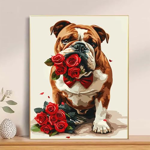 Malen Nach Zahlen Erwachsene Hund Malen Nach Zahlen Rose Paint by Numbers DIY Ölgemälde Set mit 3 Pinseln und Acrylfarbe Basteln Erwachsene für Zimmer Wanddeko, Geschenke 100 X 135 CM -hcj25040P Malen Nach Zahlen Erwachsene Hund Malen Nach Zahlen Rose Paint by Numbers DIY Ölgemälde Set mit 3 Pinseln und Acrylfarbe Basteln Erwachsene für Zimmer Wanddeko, Geschenke 100 X 135 CM -hcj25040P von HCJUTFOU