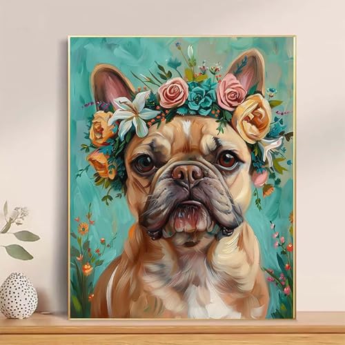 Malen Nach Zahlen Erwachsene Hund Malen Nach Zahlen Rose Paint by Numbers DIY Ölgemälde Set mit 3 Pinseln und Acrylfarbe Basteln Erwachsene für Zimmer Wanddeko, Geschenke 100 x 135 cm -hcj2504D9 Malen Nach Zahlen Erwachsene Hund Malen Nach Zahlen Rose Paint by Numbers DIY Ölgemälde Set mit 3 Pinseln und Acrylfarbe Basteln Erwachsene für Zimmer Wanddeko, Geschenke 100 x 135 cm -hcj2504D9 von HCJUTFOU