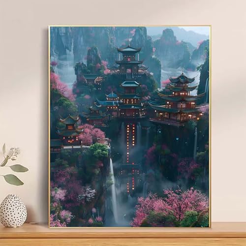 Malen Nach Zahlen Erwachsene Japan Malen Nach Zahlen Architektur Paint by Numbers DIY Ölgemälde Set mit 3 Pinseln und Acrylfarbe Basteln Erwachsene für Zimmer Wanddeko, Geschenke 70 x 95cm -hcj2504SK Malen Nach Zahlen Erwachsene Japan Malen Nach Zahlen Architektur Paint by Numbers DIY Ölgemälde Set mit 3 Pinseln und Acrylfarbe Basteln Erwachsene für Zimmer Wanddeko, Geschenke 70 x 95cm -hcj2504SK von HCJUTFOU