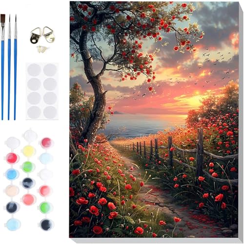 Malen Nach Zahlen Erwachsene Landschaft Malen Nach Zahlen Am Meer Paint by Numbers DIY Ölgemälde Set mit 3 Pinseln und Acrylfarbe Basteln Erwachsene für Zimmer Wanddeko 100 x 135 cm -hcj25046WNUPGA1 Malen Nach Zahlen Erwachsene Landschaft Malen Nach Zahlen Am Meer Paint by Numbers DIY Ölgemälde Set mit 3 Pinseln und Acrylfarbe Basteln Erwachsene für Zimmer Wanddeko 100 x 135 cm -hcj25046WNUPGA1 von HCJUTFOU