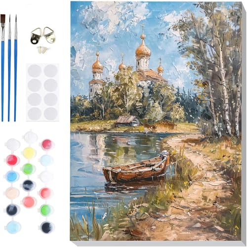 Malen Nach Zahlen Erwachsene Landschaft Malen Nach Zahlen Boot Paint by Numbers DIY Ölgemälde Set mit 3 Pinseln und Acrylfarbe Basteln Erwachsene für Zimmer Wanddeko, Geschenke 100 X 135 CM -hcj2504I0 Malen Nach Zahlen Erwachsene Landschaft Malen Nach Zahlen Boot Paint by Numbers DIY Ölgemälde Set mit 3 Pinseln und Acrylfarbe Basteln Erwachsene für Zimmer Wanddeko, Geschenke 100 X 135 CM -hcj2504I0 von HCJUTFOU