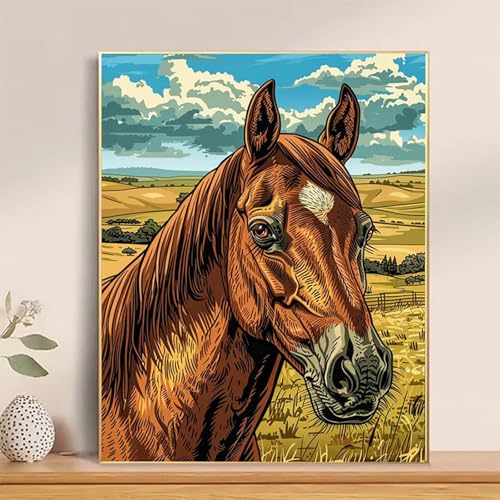 Malen Nach Zahlen Erwachsene Pferd Malen Nach Zahlen Tier Paint by Numbers DIY Ölgemälde Set mit 3 Pinseln und Acrylfarbe Basteln Erwachsene für Zimmer Wanddeko, Geschenke 100 X 135 CM -hcj250455 Malen Nach Zahlen Erwachsene Pferd Malen Nach Zahlen Tier Paint by Numbers DIY Ölgemälde Set mit 3 Pinseln und Acrylfarbe Basteln Erwachsene für Zimmer Wanddeko, Geschenke 100 X 135 CM -hcj250455 von HCJUTFOU