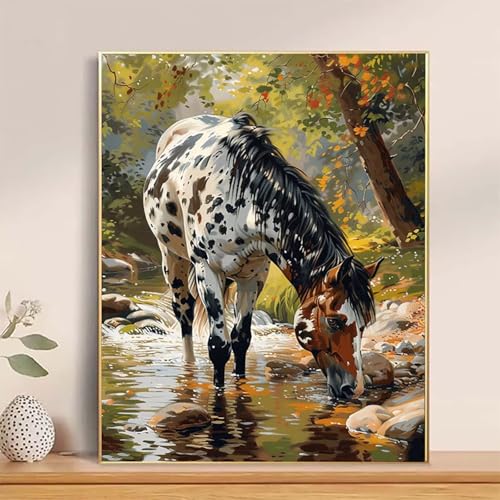 Malen Nach Zahlen Erwachsene Pferd Malen Nach Zahlen Tier Paint by Numbers DIY Ölgemälde Set mit 3 Pinseln und Acrylfarbe Basteln Erwachsene für Zimmer Wanddeko, Geschenke 100 x 135 cm -hcj2504OE Malen Nach Zahlen Erwachsene Pferd Malen Nach Zahlen Tier Paint by Numbers DIY Ölgemälde Set mit 3 Pinseln und Acrylfarbe Basteln Erwachsene für Zimmer Wanddeko, Geschenke 100 x 135 cm -hcj2504OE von HCJUTFOU