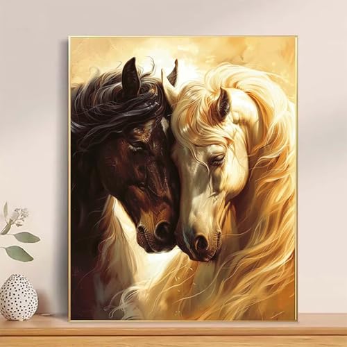 Malen Nach Zahlen Erwachsene Pferd Malen Nach Zahlen Tier Paint by Numbers DIY Ölgemälde Set mit 3 Pinseln und Acrylfarbe Basteln Erwachsene für Zimmer Wanddeko, Geschenke 20x30cm -hcj2504597V0844 Malen Nach Zahlen Erwachsene Pferd Malen Nach Zahlen Tier Paint by Numbers DIY Ölgemälde Set mit 3 Pinseln und Acrylfarbe Basteln Erwachsene für Zimmer Wanddeko, Geschenke 20x30cm -hcj2504597V0844 von HCJUTFOU