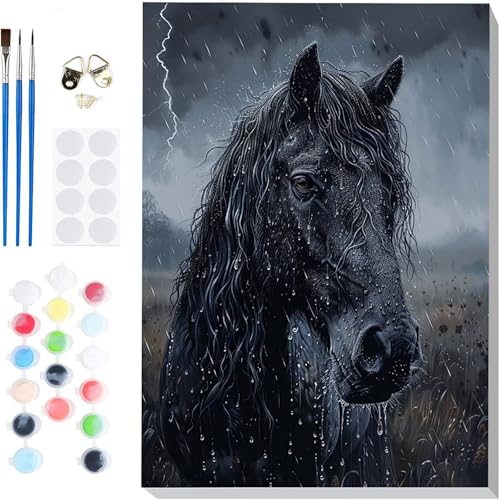 Malen Nach Zahlen Erwachsene Pferd Malen Nach Zahlen Tier Paint by Numbers DIY Ölgemälde Set mit 3 Pinseln und Acrylfarbe Basteln Erwachsene für Zimmer Wanddeko, Geschenke 40x50cm -hcj25042TW8TOFS Malen Nach Zahlen Erwachsene Pferd Malen Nach Zahlen Tier Paint by Numbers DIY Ölgemälde Set mit 3 Pinseln und Acrylfarbe Basteln Erwachsene für Zimmer Wanddeko, Geschenke 40x50cm -hcj25042TW8TOFS von HCJUTFOU