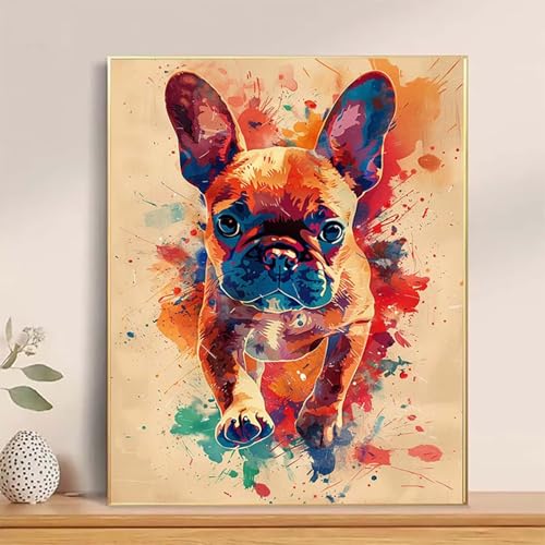 Malen Nach Zahlen Erwachsene Tier Malen Nach Zahlen Hund Paint by Numbers DIY Ölgemälde Set mit 3 Pinseln und Acrylfarbe Basteln Erwachsene für Zimmer Wanddeko, Geschenke 100 X 135 CM -hcj25048D Malen Nach Zahlen Erwachsene Tier Malen Nach Zahlen Hund Paint by Numbers DIY Ölgemälde Set mit 3 Pinseln und Acrylfarbe Basteln Erwachsene für Zimmer Wanddeko, Geschenke 100 X 135 CM -hcj25048D von HCJUTFOU