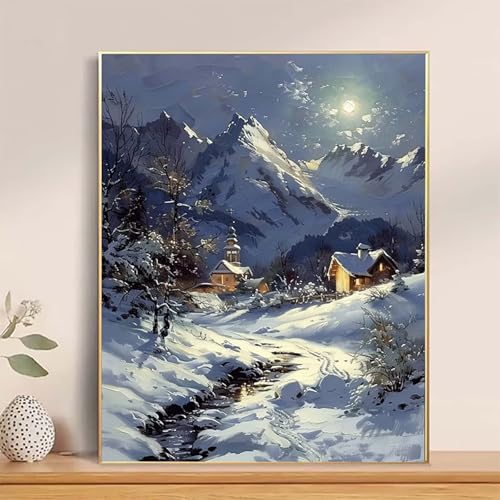 Malen Nach Zahlen Erwachsene Winter Malen Nach Zahlen Berg Paint by Numbers DIY Ölgemälde Set mit 3 Pinseln und Acrylfarbe Basteln Erwachsene für Zimmer Wanddeko, Geschenke 100 x 135 cm -hcj250464 Malen Nach Zahlen Erwachsene Winter Malen Nach Zahlen Berg Paint by Numbers DIY Ölgemälde Set mit 3 Pinseln und Acrylfarbe Basteln Erwachsene für Zimmer Wanddeko, Geschenke 100 x 135 cm -hcj250464 von HCJUTFOU