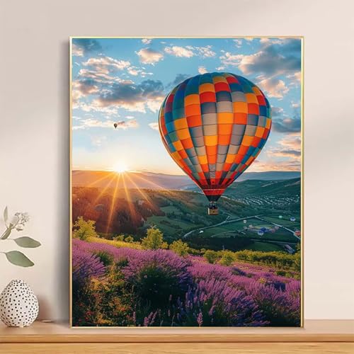 Malen Nach Zahlen Heißluftballon Paint by Numbers, Malen Nach Zahlen Erwachsene Wiese Painting by Numbers DIY Set Erwachsene mit 3 Pinseln und Acrylfarbe für Deko Wohnzimmer 100x135cm -hcj2504P9 Malen Nach Zahlen Heißluftballon Paint by Numbers, Malen Nach Zahlen Erwachsene Wiese Painting by Numbers DIY Set Erwachsene mit 3 Pinseln und Acrylfarbe für Deko Wohnzimmer 100x135cm -hcj2504P9 von HCJUTFOU
