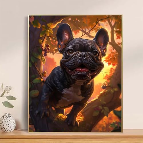 Malen Nach Zahlen Hund Paint by Numbers, Malen Nach Zahlen Erwachsene Wald Painting by Numbers DIY Set Erwachsene mit 3 Pinseln und Acrylfarbe für Deko Wohnzimmer, Geschenke 100x135cm -hcj2504Z4 Malen Nach Zahlen Hund Paint by Numbers, Malen Nach Zahlen Erwachsene Wald Painting by Numbers DIY Set Erwachsene mit 3 Pinseln und Acrylfarbe für Deko Wohnzimmer, Geschenke 100x135cm -hcj2504Z4 von HCJUTFOU