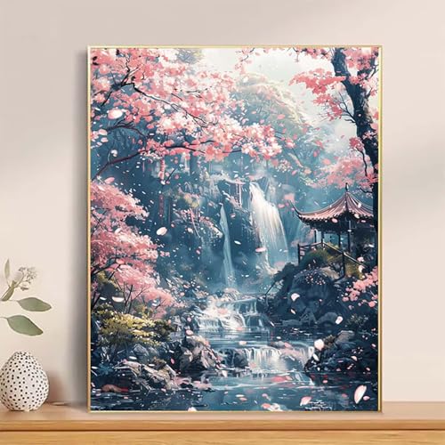 Malen Nach Zahlen Kirschblüten Paint by Numbers, Malen Nach Zahlen Erwachsene Fallen Painting by Numbers DIY Set Erwachsene mit 3 Pinseln und Acrylfarbe für Deko Wohnzimmer 100x135cm -hcj250435 Malen Nach Zahlen Kirschblüten Paint by Numbers, Malen Nach Zahlen Erwachsene Fallen Painting by Numbers DIY Set Erwachsene mit 3 Pinseln und Acrylfarbe für Deko Wohnzimmer 100x135cm -hcj250435 von HCJUTFOU