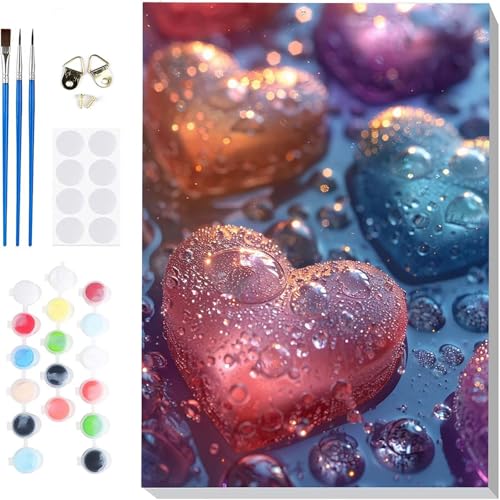 Malen Nach Zahlen Liebe Paint by Numbers, Malen Nach Zahlen Erwachsene Abstrakt Painting by Numbers DIY Set Erwachsene mit 3 Pinseln und Acrylfarbe für Deko Wohnzimmer 100 x 135cm -hcj25049839T66U Malen Nach Zahlen Liebe Paint by Numbers, Malen Nach Zahlen Erwachsene Abstrakt Painting by Numbers DIY Set Erwachsene mit 3 Pinseln und Acrylfarbe für Deko Wohnzimmer 100 x 135cm -hcj25049839T66U von HCJUTFOU