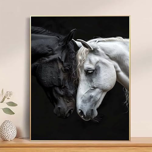 Malen Nach Zahlen Pferd Paint by Numbers, Malen Nach Zahlen Erwachsene Tier Painting by Numbers DIY Set Erwachsene mit 3 Pinseln und Acrylfarbe für Deko Wohnzimmer, Geschenke 100 x 135cm -hcj25047R Malen Nach Zahlen Pferd Paint by Numbers, Malen Nach Zahlen Erwachsene Tier Painting by Numbers DIY Set Erwachsene mit 3 Pinseln und Acrylfarbe für Deko Wohnzimmer, Geschenke 100 x 135cm -hcj25047R von HCJUTFOU