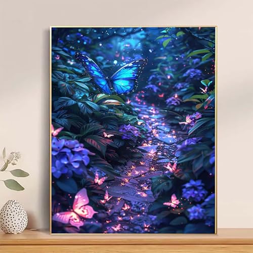 Malen Nach Zahlen Schmetterling Paint by Numbers, Malen Nach Zahlen Erwachsene Blumen Painting by Numbers DIY Set Erwachsene mit 3 Pinseln und Acrylfarbe für Deko Wohnzimmer 100x135cm -hcj2504UO Malen Nach Zahlen Schmetterling Paint by Numbers, Malen Nach Zahlen Erwachsene Blumen Painting by Numbers DIY Set Erwachsene mit 3 Pinseln und Acrylfarbe für Deko Wohnzimmer 100x135cm -hcj2504UO von HCJUTFOU