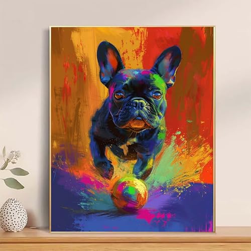 Malen Nach Zahlen Tier Paint by Numbers, Malen Nach Zahlen Erwachsene Hund Painting by Numbers DIY Set Erwachsene mit 3 Pinseln und Acrylfarbe für Deko Wohnzimmer, Geschenke 100 x 135cm -hcj2504O4 Malen Nach Zahlen Tier Paint by Numbers, Malen Nach Zahlen Erwachsene Hund Painting by Numbers DIY Set Erwachsene mit 3 Pinseln und Acrylfarbe für Deko Wohnzimmer, Geschenke 100 x 135cm -hcj2504O4 von HCJUTFOU