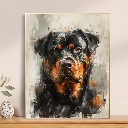 Malen Nach Zahlen Tier Paint by Numbers, Malen Nach Zahlen Erwachsene Hund Painting by Numbers DIY Set Erwachsene mit 3 Pinseln und Acrylfarbe für Deko Wohnzimmer, Geschenke 100 x 135cm -hcj2504RF Malen Nach Zahlen Tier Paint by Numbers, Malen Nach Zahlen Erwachsene Hund Painting by Numbers DIY Set Erwachsene mit 3 Pinseln und Acrylfarbe für Deko Wohnzimmer, Geschenke 100 x 135cm -hcj2504RF von HCJUTFOU