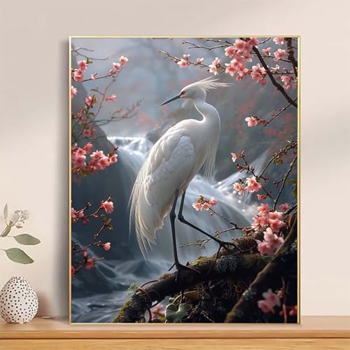 Malen Nach Zahlen Vogel Paint by Numbers, Malen Nach Zahlen Erwachsene Kirschblüten Painting by Numbers DIY Set Erwachsene mit 3 Pinseln und Acrylfarbe für Deko Wohnzimmer 100 x 135cm -hcj2504UC Malen Nach Zahlen Vogel Paint by Numbers, Malen Nach Zahlen Erwachsene Kirschblüten Painting by Numbers DIY Set Erwachsene mit 3 Pinseln und Acrylfarbe für Deko Wohnzimmer 100 x 135cm -hcj2504UC von HCJUTFOU