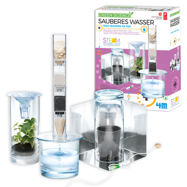 Sauberes Wasser - Wasserfilter Experimentierset von HCM Kinzel GmbH