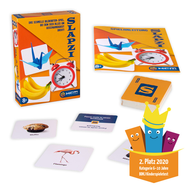 Slapzi - das schnelle Bildkarten-Spiel von HCM Kinzel GmbH