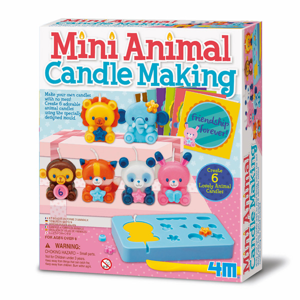 Kerzenherstellungs-Set "Mini Tiere" von HCM Kinzel