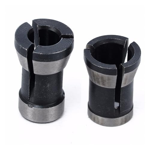 HCNCKPMPTG(売店) 1 Paar Hochpräzise Adapter Spannzange 6,35 mm 8 mm Spannzange Gravur Trimmen Maschine Router Fräser Werkzeug Futter von HCNCKPMPTG(売店)