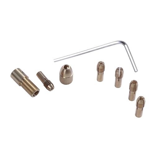 HCNCKPMPTG(売店) 8-teiliges 0,5-m-Bohrfutter-Spannzangen-Set mit Schnellspannfutter for Mini-Werkzeuge Futter von HCNCKPMPTG(売店)