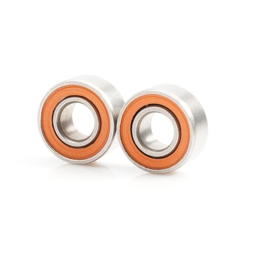 2 Stück Angelrollenlager S683 2RS ​​CB ABEC7 3 x 7 x 3 mm Edelstahl-Hybrid-Keramik-Kugellager S683-2OS CB S683RS von HCVYQMMJ