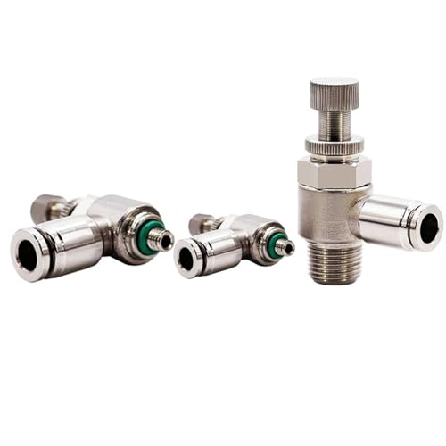 HCVYQMMJ 304 Edelstahl-Schnellverbinder Zylinder Drosselklappeneinstellung Geschwindigkeitsregelventil SL4/6/8/10/12-M5/01/02/03/04 10St(SL10-03 10PCS) von HCVYQMMJ