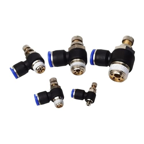 HCVYQMMJ SLType Pneumatische Armatur SL6-1 1/8 Zoll-6mm Drosselklappendruckreduzierungssteuerung Regulierung SL6-01 SL8-02 SL6-02 100St(100PCS SL6-03) von HCVYQMMJ