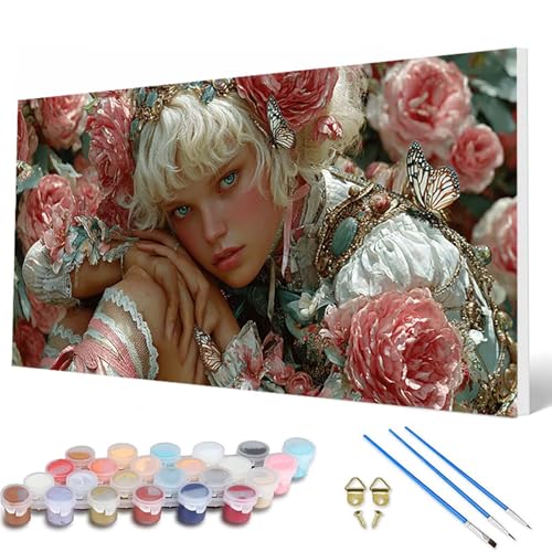 Anime Malen Nach Zahlen Erwachsene, Malen Nach Zahlen Blumen Paint by Numbers Adult Muster Basteln Erwachsene Anfänger für Zimmer Deko Wohnzimmer, Wanddeko, Geschenke für Frauen 90X180 CM -hcw2507KM Anime Malen Nach Zahlen Erwachsene, Malen Nach Zahlen Blumen Paint by Numbers Adult Muster Basteln Erwachsene Anfänger für Zimmer Deko Wohnzimmer, Wanddeko, Geschenke für Frauen 90X180 CM -hcw2507KM von HCWBDWOU
