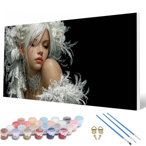 Anime Malen Nach Zahlen Erwachsene, Malen Nach Zahlen Frau Paint by Numbers Adult Muster Basteln Erwachsene Anfänger für Zimmer Deko Wohnzimmer, Wanddeko, Geschenke für Frauen 100 x 300 cm -hcw2507KN Anime Malen Nach Zahlen Erwachsene, Malen Nach Zahlen Frau Paint by Numbers Adult Muster Basteln Erwachsene Anfänger für Zimmer Deko Wohnzimmer, Wanddeko, Geschenke für Frauen 100 x 300 cm -hcw2507KN von HCWBDWOU