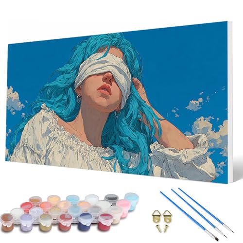 Anime Malen Nach Zahlen Erwachsene, Malen Nach Zahlen Frau Paint by Numbers Adult Muster Basteln Erwachsene Anfänger für Zimmer Deko Wohnzimmer, Wanddeko, Geschenke für Frauen 100X300 CM -hcw2507JN Anime Malen Nach Zahlen Erwachsene, Malen Nach Zahlen Frau Paint by Numbers Adult Muster Basteln Erwachsene Anfänger für Zimmer Deko Wohnzimmer, Wanddeko, Geschenke für Frauen 100X300 CM -hcw2507JN von HCWBDWOU