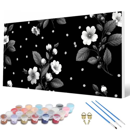 Blumen Malen Nach Zahlen Erwachsene, Malen Nach Zahlen Anlage Paint by Numbers Adult Muster Basteln Erwachsene Anfänger für Zimmer Deko Wohnzimmer, Wanddeko, Geschenke für Frauen 70X140 CM -hcw2507J6 Blumen Malen Nach Zahlen Erwachsene, Malen Nach Zahlen Anlage Paint by Numbers Adult Muster Basteln Erwachsene Anfänger für Zimmer Deko Wohnzimmer, Wanddeko, Geschenke für Frauen 70X140 CM -hcw2507J6 von HCWBDWOU