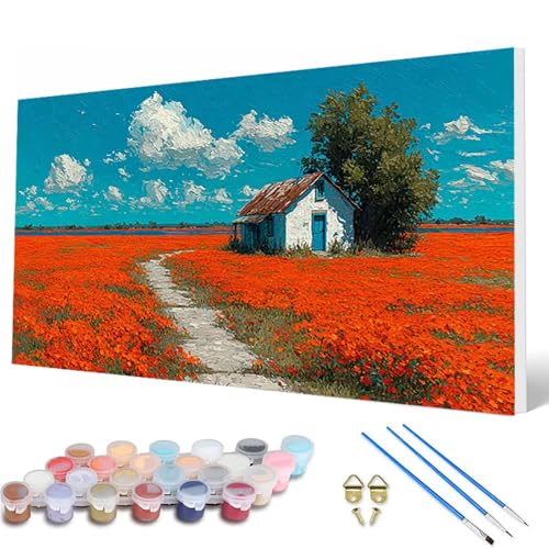 Blumen Malen Nach Zahlen Erwachsene, Malen Nach Zahlen Landschaft Paint by Numbers Adult Muster Basteln Erwachsene Anfänger für Deko Wohnzimmer, Wanddeko, Geschenke für Frauen 100X300 CM -hcw250708 Blumen Malen Nach Zahlen Erwachsene, Malen Nach Zahlen Landschaft Paint by Numbers Adult Muster Basteln Erwachsene Anfänger für Deko Wohnzimmer, Wanddeko, Geschenke für Frauen 100X300 CM -hcw250708 von HCWBDWOU