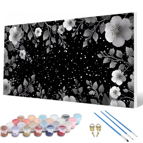 Blumenn Malen Nach Zahlen Erwachsene, Malen Nach Zahlen Anlage Paint by Numbers Adult Muster Basteln Erwachsene Anfänger für Zimmer Deko Wohnzimmer, Wanddeko, Geschenke für Frauen 50X100 CM -hcw25078V Blumenn Malen Nach Zahlen Erwachsene, Malen Nach Zahlen Anlage Paint by Numbers Adult Muster Basteln Erwachsene Anfänger für Zimmer Deko Wohnzimmer, Wanddeko, Geschenke für Frauen 50X100 CM -hcw25078V von HCWBDWOU
