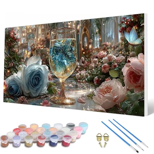 Cocktails Malen Nach Zahlen Erwachsene, Malen Nach Zahlen Rose Paint by Numbers Adult Muster Basteln Erwachsene Anfänger für Deko Wohnzimmer, Wanddeko, Geschenke für Frauen 70 x 140 cm -hcw25072O Cocktails Malen Nach Zahlen Erwachsene, Malen Nach Zahlen Rose Paint by Numbers Adult Muster Basteln Erwachsene Anfänger für Deko Wohnzimmer, Wanddeko, Geschenke für Frauen 70 x 140 cm -hcw25072O von HCWBDWOU