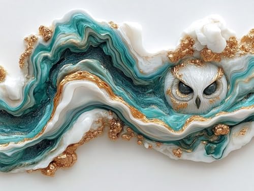 Eule Diamond Painting Erwachsene, 5D Diamond Painting Abstrakt Bilder, DIY Runder Vollbohrer Diamanten Malerei Kits Erwachsene Mosaikherstellung Bastelset für Wanddeko, Geschenke, 40x55cm, Model 85 Eule Diamond Painting Erwachsene, 5D Diamond Painting Abstrakt Bilder, DIY Runder Vollbohrer Diamanten Malerei Kits Erwachsene Mosaikherstellung Bastelset für Wanddeko, Geschenke, 40x55cm, Model 85 von HCWBDWOU