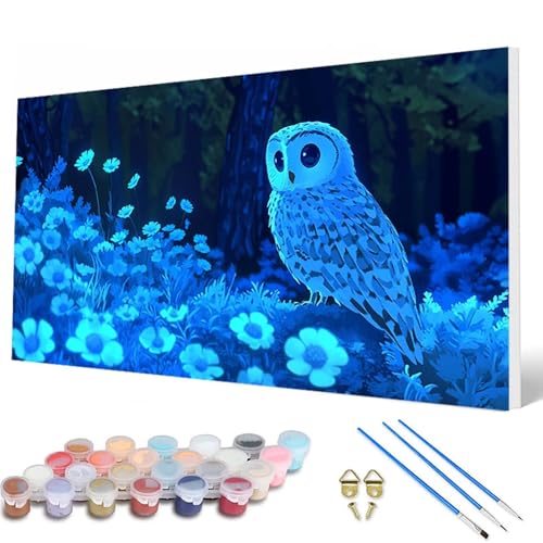 Eule Malen Nach Zahlen Erwachsene, Malen Nach Zahlen Tiere Paint by Numbers Adult Muster Basteln Erwachsene Anfänger für Zimmer Deko Wohnzimmer, Wanddeko, Geschenke für Frauen 30X60CM -hcw2507U0 Eule Malen Nach Zahlen Erwachsene, Malen Nach Zahlen Tiere Paint by Numbers Adult Muster Basteln Erwachsene Anfänger für Zimmer Deko Wohnzimmer, Wanddeko, Geschenke für Frauen 30X60CM -hcw2507U0 von HCWBDWOU