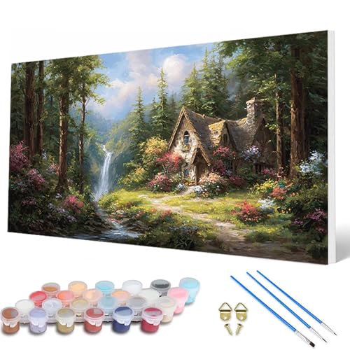 Fallen Malen Nach Zahlen Erwachsene, Malen Nach Zahlen Kabine Paint by Numbers Adult Muster Basteln Erwachsene Anfänger für Zimmer Deko Wohnzimmer, Wanddeko, Geschenke für Frauen 50X100 CM -hcw2507F2 Fallen Malen Nach Zahlen Erwachsene, Malen Nach Zahlen Kabine Paint by Numbers Adult Muster Basteln Erwachsene Anfänger für Zimmer Deko Wohnzimmer, Wanddeko, Geschenke für Frauen 50X100 CM -hcw2507F2 von HCWBDWOU