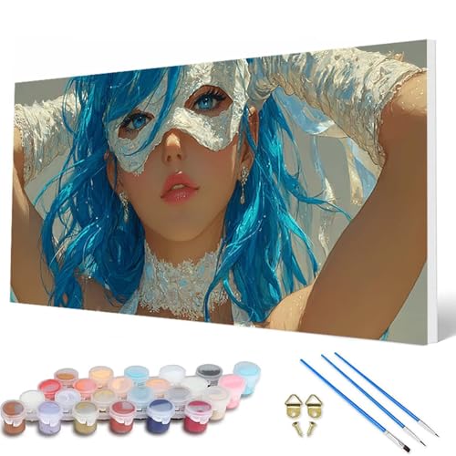 Frau Malen Nach Zahlen Erwachsene, Malen Nach Zahlen Anime Paint by Numbers Adult Muster Basteln Erwachsene Anfänger für Zimmer Deko Wohnzimmer, Wanddeko, Geschenke für Frauen 100 x 300 cm -hcw2507AR Frau Malen Nach Zahlen Erwachsene, Malen Nach Zahlen Anime Paint by Numbers Adult Muster Basteln Erwachsene Anfänger für Zimmer Deko Wohnzimmer, Wanddeko, Geschenke für Frauen 100 x 300 cm -hcw2507AR von HCWBDWOU