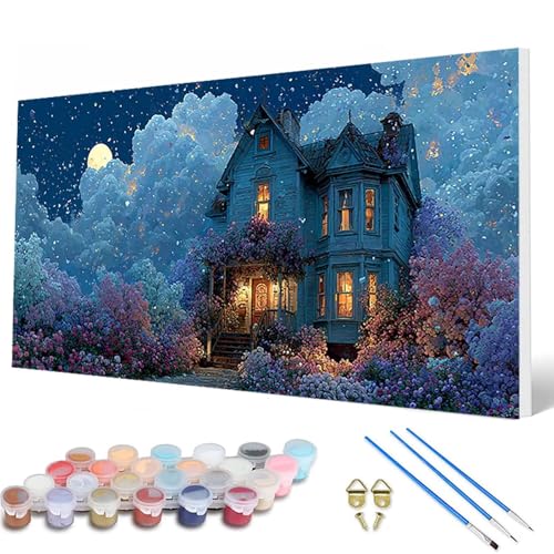 Landschaft Malen Nach Zahlen Erwachsene, Malen Nach Zahlen Fantasie Paint by Numbers Adult Muster Basteln Erwachsene Anfänger für Deko Wohnzimmer, Wanddeko, Geschenke für Frauen 100X300 CM -hcw2507JZ Landschaft Malen Nach Zahlen Erwachsene, Malen Nach Zahlen Fantasie Paint by Numbers Adult Muster Basteln Erwachsene Anfänger für Deko Wohnzimmer, Wanddeko, Geschenke für Frauen 100X300 CM -hcw2507JZ von HCWBDWOU