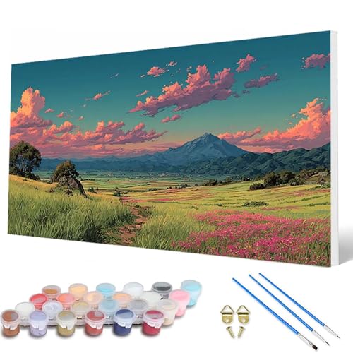 Landschaft Malen Nach Zahlen Erwachsene, Malen Nach Zahlen FrüHling Paint by Numbers Adult Muster Basteln Erwachsene Anfänger für Deko Wohnzimmer, Wanddeko, Geschenke für Frauen 70 x 140 cm -hcw2507G5 Landschaft Malen Nach Zahlen Erwachsene, Malen Nach Zahlen FrüHling Paint by Numbers Adult Muster Basteln Erwachsene Anfänger für Deko Wohnzimmer, Wanddeko, Geschenke für Frauen 70 x 140 cm -hcw2507G5 von HCWBDWOU