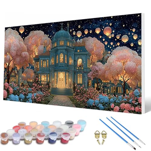 Landschaft Malen Nach Zahlen Erwachsene, Malen Nach Zahlen Garten Paint by Numbers Adult Muster Basteln Erwachsene Anfänger für Deko Wohnzimmer, Wanddeko, Geschenke für Frauen 50X100 CM -hcw250711 Landschaft Malen Nach Zahlen Erwachsene, Malen Nach Zahlen Garten Paint by Numbers Adult Muster Basteln Erwachsene Anfänger für Deko Wohnzimmer, Wanddeko, Geschenke für Frauen 50X100 CM -hcw250711 von HCWBDWOU