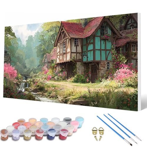 Landschaft Malen Nach Zahlen Erwachsene, Malen Nach Zahlen Kabine Paint by Numbers Adult Muster Basteln Erwachsene Anfänger für Deko Wohnzimmer, Wanddeko, Geschenke für Frauen 70 x 140 cm -hcw250738 Landschaft Malen Nach Zahlen Erwachsene, Malen Nach Zahlen Kabine Paint by Numbers Adult Muster Basteln Erwachsene Anfänger für Deko Wohnzimmer, Wanddeko, Geschenke für Frauen 70 x 140 cm -hcw250738 von HCWBDWOU