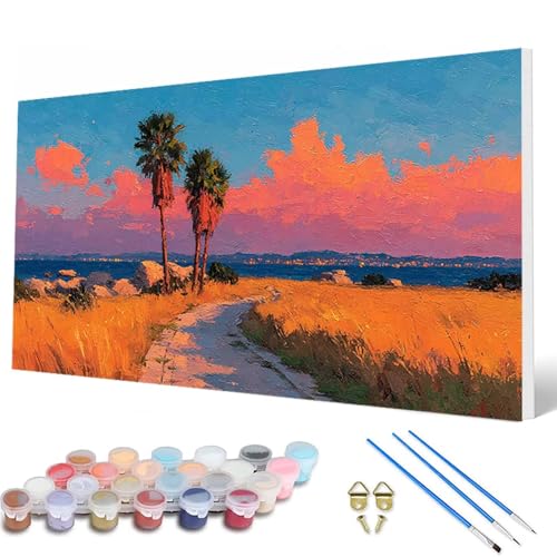 Landschaft Malen Nach Zahlen Erwachsene, Malen Nach Zahlen Wolke Paint by Numbers Adult Muster Basteln Erwachsene Anfänger für Deko Wohnzimmer, Wanddeko, Geschenke für Frauen 30X60 CM -hcw2507MP Landschaft Malen Nach Zahlen Erwachsene, Malen Nach Zahlen Wolke Paint by Numbers Adult Muster Basteln Erwachsene Anfänger für Deko Wohnzimmer, Wanddeko, Geschenke für Frauen 30X60 CM -hcw2507MP von HCWBDWOU