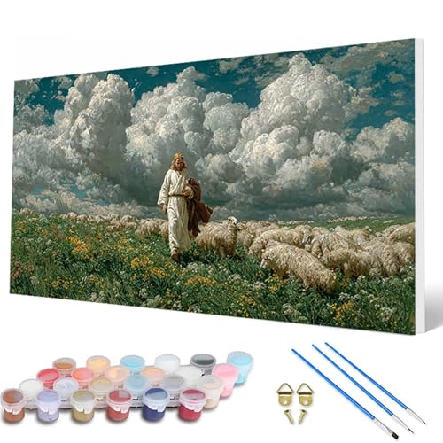 MäNnlicher Gott Malen Nach Zahlen Erwachsene, Malen Nach Zahlen Landschaft Paint by Numbers Adult Muster Basteln Erwachsene Anfänger für Deko Wohnzimmer, Geschenke für Frauen 30X60 CM -hcw25078R MäNnlicher Gott Malen Nach Zahlen Erwachsene, Malen Nach Zahlen Landschaft Paint by Numbers Adult Muster Basteln Erwachsene Anfänger für Deko Wohnzimmer, Geschenke für Frauen 30X60 CM -hcw25078R von HCWBDWOU