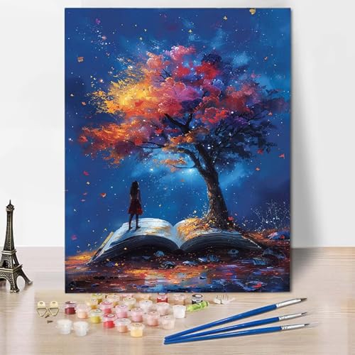 Malen Nach Zahlen Baum des Lebens Malen Nach Zahlen Erwachsene Sternenhimmel Painting by Numbers Adult Basteln Erwachsene, Mit 3 Pinseln und Acrylfarbe für Deko Wohnzimmere 70 X 95 CM -CW249E3J4 Malen Nach Zahlen Baum des Lebens Malen Nach Zahlen Erwachsene Sternenhimmel Painting by Numbers Adult Basteln Erwachsene, Mit 3 Pinseln und Acrylfarbe für Deko Wohnzimmere 70 X 95 CM -CW249E3J4 von HCWBDWOU