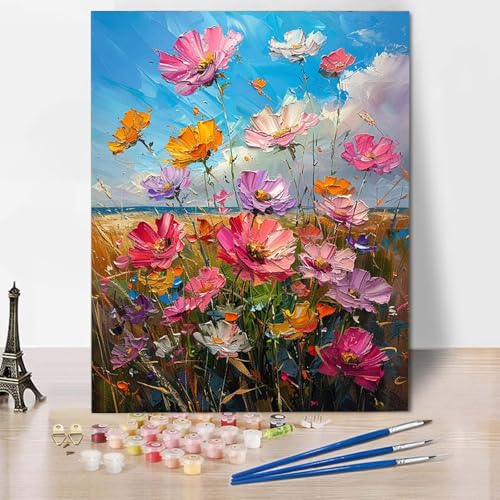 Malen Nach Zahlen Blume Malen Nach Zahlen Erwachsene Landschaft Painting by Numbers Adult Basteln Erwachsene, Mit 3 Pinseln und Acrylfarbe für Deko Wohnzimmer, Geschenke 20 X 30 CM -CW25046AV3J Malen Nach Zahlen Blume Malen Nach Zahlen Erwachsene Landschaft Painting by Numbers Adult Basteln Erwachsene, Mit 3 Pinseln und Acrylfarbe für Deko Wohnzimmer, Geschenke 20 X 30 CM -CW25046AV3J von HCWBDWOU
