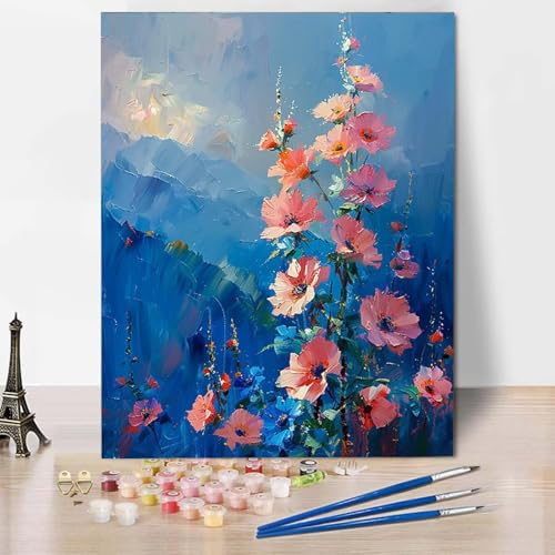Malen Nach Zahlen Blume Malen Nach Zahlen Erwachsene Landschaft Painting by Numbers Adult Basteln Erwachsene, Mit 3 Pinseln und Acrylfarbe für Deko Wohnzimmer, Geschenke 30 x 40 cm -CW2504CHS4B Malen Nach Zahlen Blume Malen Nach Zahlen Erwachsene Landschaft Painting by Numbers Adult Basteln Erwachsene, Mit 3 Pinseln und Acrylfarbe für Deko Wohnzimmer, Geschenke 30 x 40 cm -CW2504CHS4B von HCWBDWOU